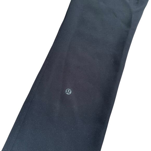 LULULEMON Classic Black On The Fly Ankle Length Pants Women's Size 4 Casual Chic - Picture 7 of 7